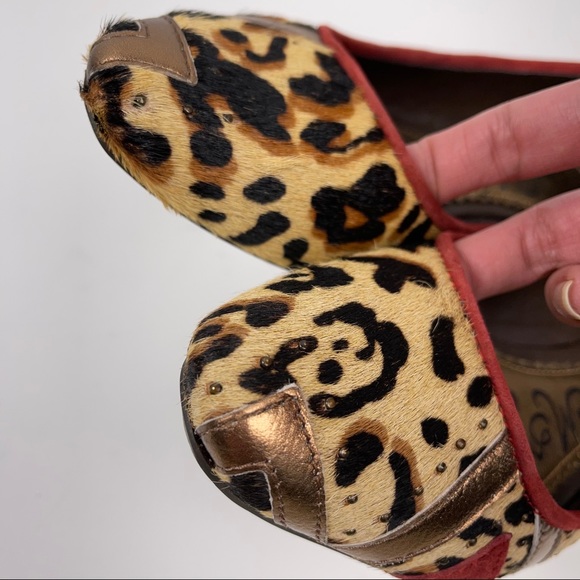 naughty monkey Shoes Naughty Monkey Leopard Animal Print Flat Shoes